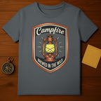 Campfire Brewed in the Wild Lantern Graphic T-shirt