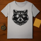 Cool Raccoon Sunglasses Forest Moon Stars Design product type