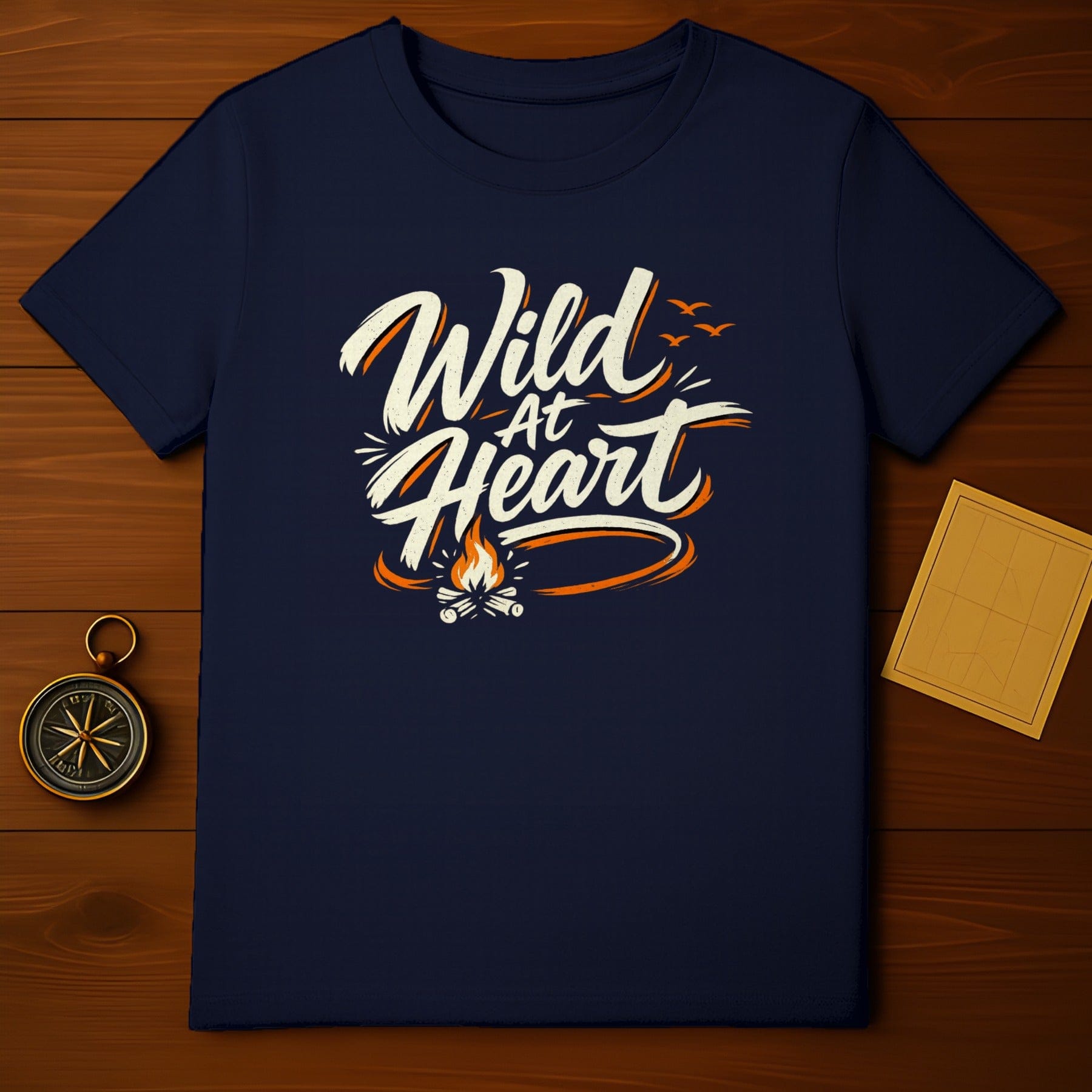 Wild At Heart Graphic Tee for Outdoor Enthusiasts