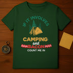 Camping & Bacon T-Shirt