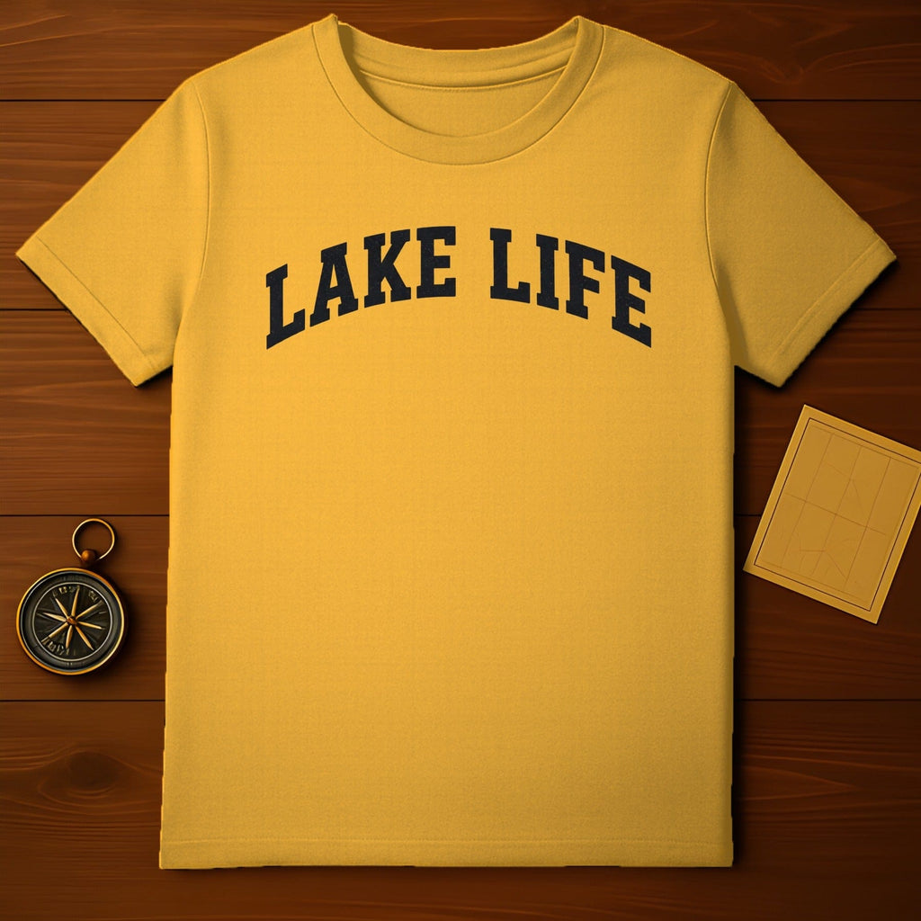Lake Life Graphic Tee for Casual Wear