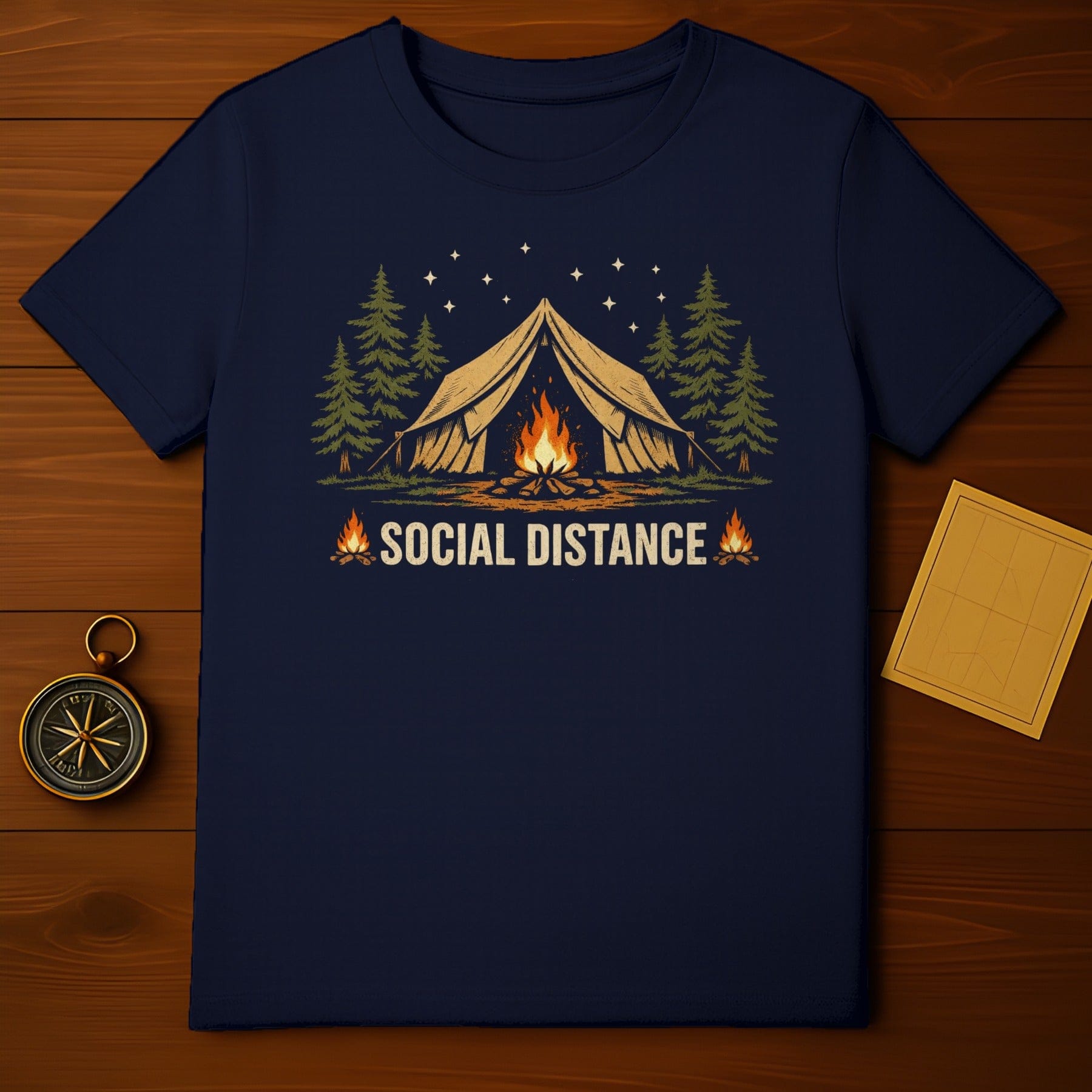 Social Distance Campfire Tent Stars Camping Night product type