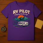 RV Pilot Enjoying the Journey Graphic T-Shirt