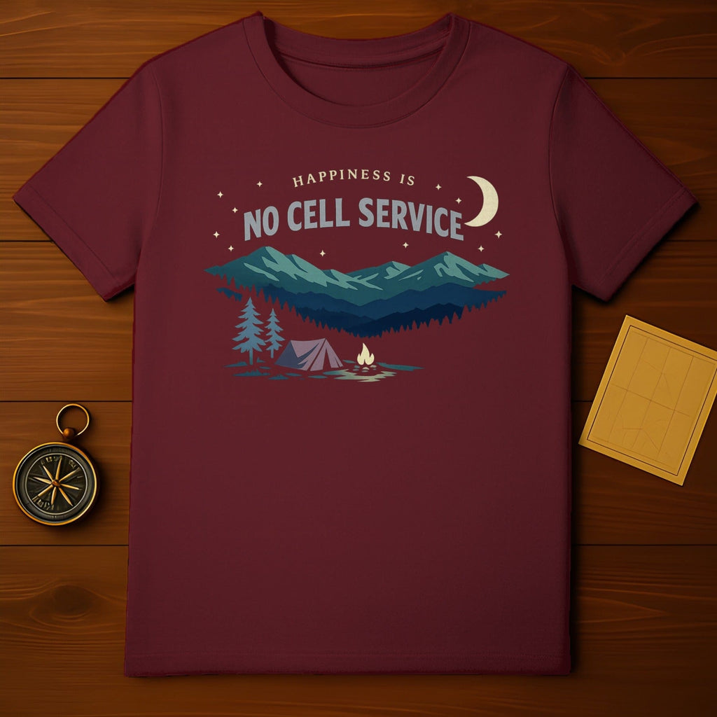 Happiness Is No Cell Service product type