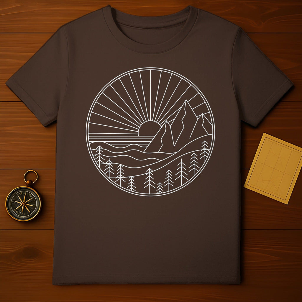 Sunrise Mountain Adventure Graphic Tee