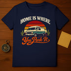 Retro Camper Van Sunset Home Is Where You Park It product type
