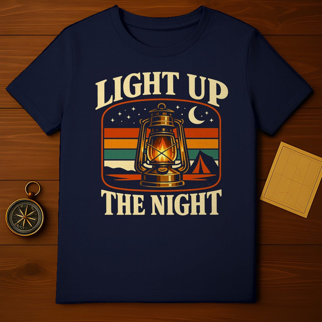 LIGHT UP THE NIGHT Camping Adventure Lantern product type
Camping
Lantern
Night
Stars
Moon
Tent
Adventure
Outdoors
Retro
Vintage
Sunset
Dark Blue
Light
Flame
Exploration
Wilderness
Campfire
Travel
Graphic
Design
