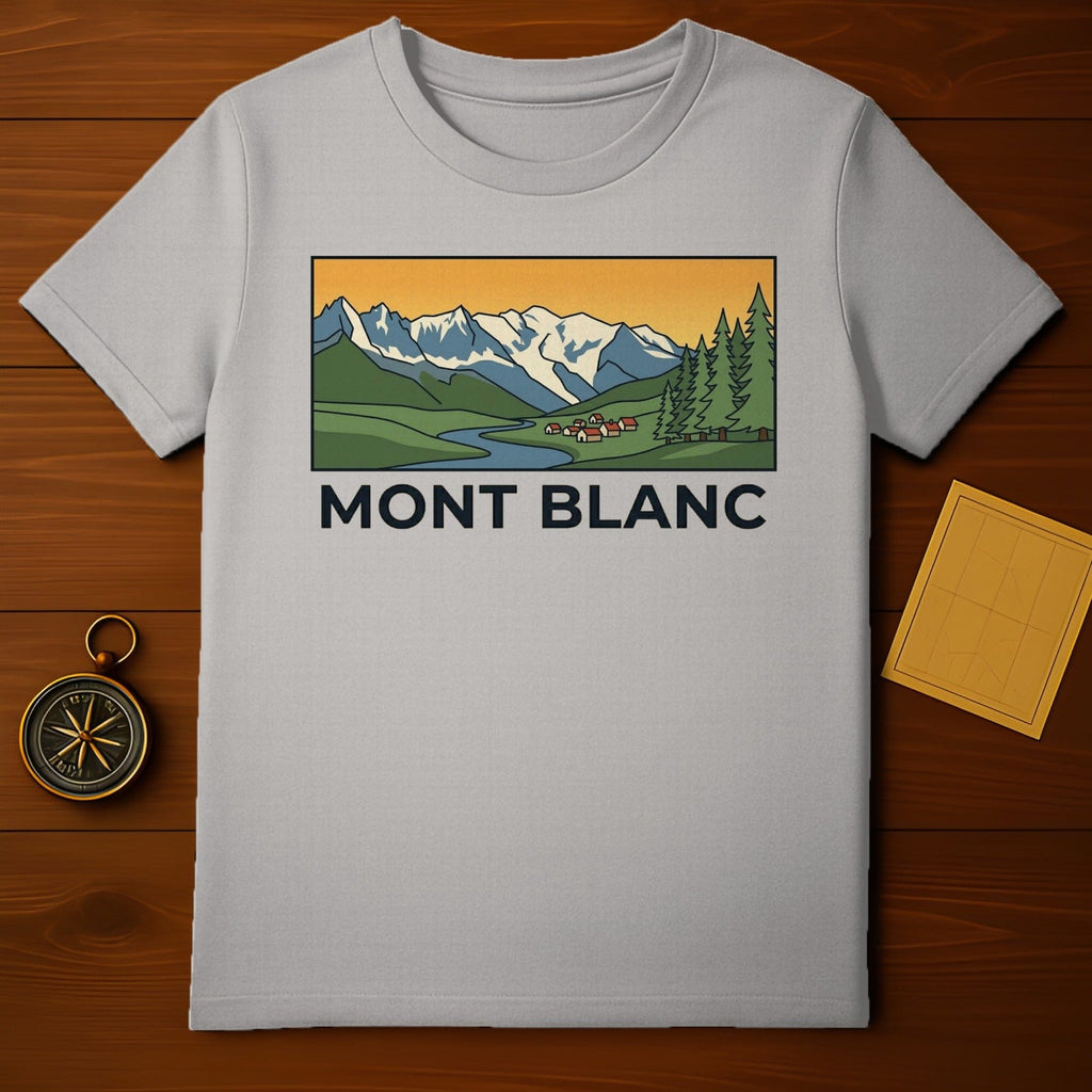 Mont Blanc Mountains Village River Forest product type