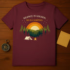 Silence Is Golden So Is Camping Outdoor Nature Adventure product type