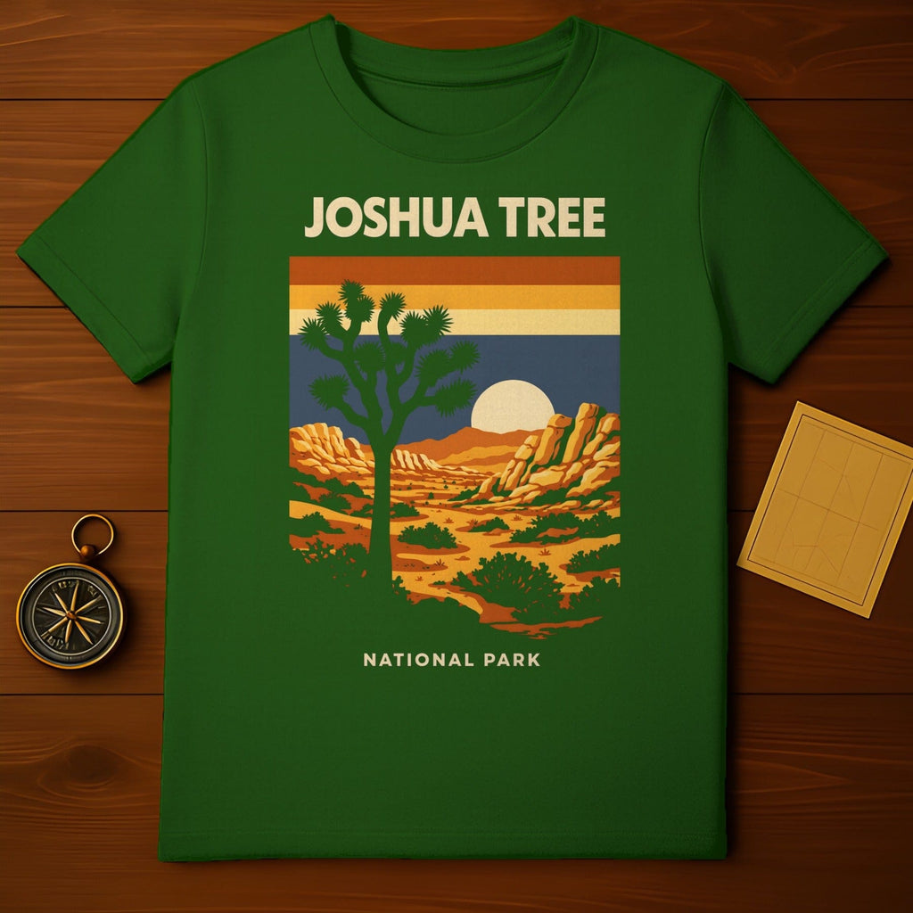 Joshua Tree National Park Graphic Design T-Shirt