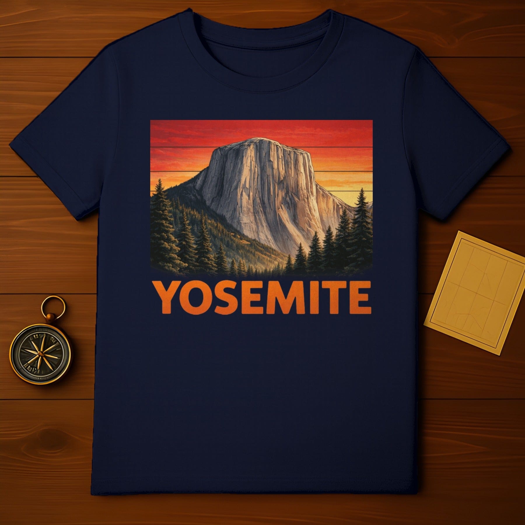 Yosemite El Capitan Sunset Forest Nature Explore product type